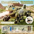 thumbnail image 2 of Dinosaur Remote Control Car Eight Wheel Sound Controlled Toy With Realistic Spray Function High Capacity Battery Motion Sensor Control For Indoor And Outdoor Upgrade Gesture Control Stunt Car Fast, 2 of 9