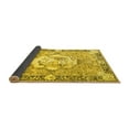 thumbnail image 2 of Ahgly Company Indoor Round Persian Yellow Traditional Area Rugs, 7' Round, 2 of 4