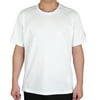 Men Polyester Short Sleeve Clothes Casual Wear Tee Biking Sports T-shirt White L