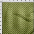 thumbnail image 3 of oneOone Viscose Chiffon Fabric Ethnic Geometric Flame Stitch_Printed Craft Fabric BTY 42 Inch Wide, 3 of 4