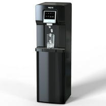 VECYS 3 5 gal Bottom Loading Cold Water Cooler with Ice Supply, 18LBS Daily Ice Making