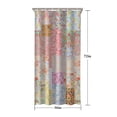 thumbnail image 5 of Pioneer Flower Floral Print Pattern Shower Curtain 36"x72" ,Bathroom Decorative Shower Curtains Set with 12 Hooks,Modern Waterproof Washable Shower Curtain, 5 of 6