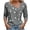 F-Gray, variant on Wyobmus Womens 3/4 Length Sleeve Shirt Lapeled Tie-Dye Blouses Button T-Shirts Loose Tees Tunics Casual Stylish Clothes A-Orange