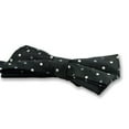thumbnail image 5 of LOLIPPYY Men's Adjustable Pre-Tied Satin Bow Tie for Formal Tuxedo, Black, Perfect for Weddings and Events, 5 of 6