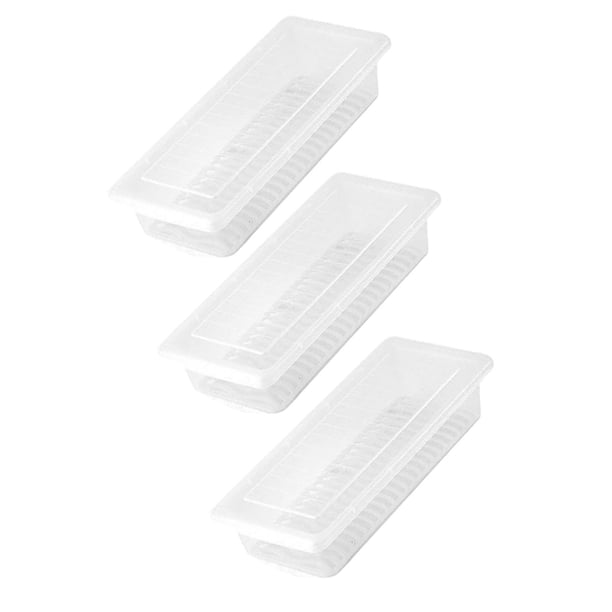 Contenedores de frutas BLESIY para almacenamiento en el refrigerador 27 x 11,7 x 6 cm