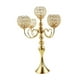 thumbnail image 3 of Candelabro, centro de mesa, candelabro para lamparilla, adorno, candelabro de Metal, candelabro para boda, decoración del hogar Oro, 3 of 9