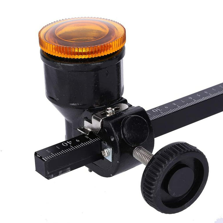 Industrial grade Circular Glass Compass Gauge Cutter Alloy Adjustable  Compasses Suction Cup Cutter Window Hole Opener Glass