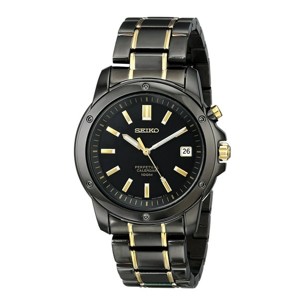 At håndtere Give kasseapparat Seiko Men's Titanium Watch - Perpetual Calendar - Walmart.com