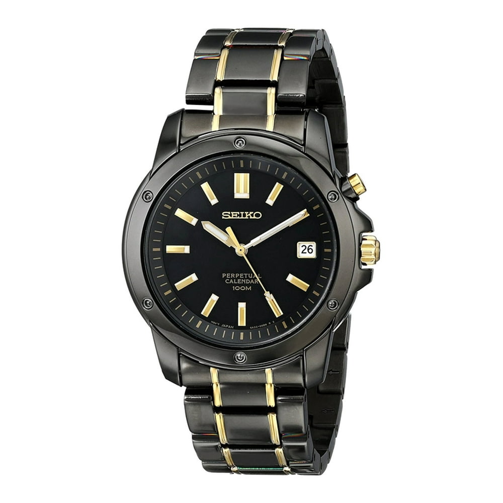 Seiko - Seiko Men's Titanium Watch - Perpetual Calendar - Walmart.com ...