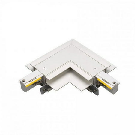 

WLLC-PT-WAC Lighting-Accessory - W Track Left T Connecter-Platinum Finish