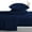 Navy Blue, variant on 1000 Thread Count RV Sheet Sets 35X89" Truck Sleeper Size Chocolate Solid Egyptian Cotton Soft And Smooth Bed Sheets for Campers, RV Bunk And Truck Sleeper with 6 inch deep pocket