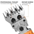 thumbnail image 2 of 1200W 6 Gears Speed Electric Sheep Goat Shearing Machine Trimmer Tool Wool Scissor Cut Machine With Box 9 Teeth Clippe ,Premium High Carbon Steel Blade, 2 of 6