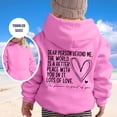 thumbnail image 2 of Girl's Hoodie Long Sleeve Soft Sweatshirt Graphic Hoody Kids Cute Pullovers Top Clothes for Girls Kids Hoodies Boys Sensory Sweater 2ne1 Sweater The 69 Eyes Hoodie Girls Hoodie with Cat Ears, 2 of 5