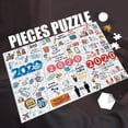 thumbnail image 3 of Puzzle Paper Puzzle 2020 New Year‘s Puzzle Home Parent Child Interactive Toys, 3 of 6