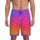 thumbnail image 1 of Balery Holiday Shiny Pantalones cortos de pijama de punto de algodón para hombre con cinturilla y bolsillos-XX-Large, 1 of 6