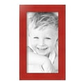 thumbnail image 2 of ArtToFrames 7x13 inch Red Picture Frame, Red 7" x 13" Wood Poster Frame (WOM-4593) 1234, 2 of 8