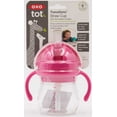 thumbnail image 4 of OXO Tot Transitions Straw Cup With Removable Handles 6 Oz - Pink, 4 of 13