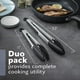thumbnail image 4 of Pinzas para Cocinar con Puntas de Silicona | Juego de piezas de 9 y 12 pulgadas | Pinzas antiadherentes para parrilla de cocina | Pinzas para asar a la parrilla de acero inoxidable 304 Namotu WRJM-8, 4 of 7