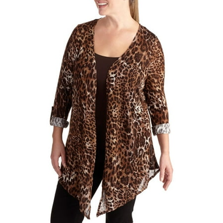 French Laundry Women's Plus-size Animal