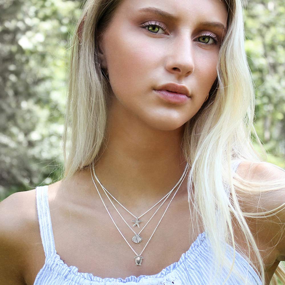 Fire Unicorn Dainty Pendant Necklace 
