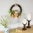 thumbnail image 2 of Northlight Floral Grapevine Small Spring Easter Wreath with Sisal Bunny - 12", 2 of 6