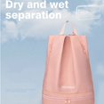 thumbnail image 2 of 1pc Waterproof Beach Bag Storage Bag, Sports Travel Backpack, Wet And Dry Separate Bag, Swimming Bag, Outdoor Sports Bag For Running Hiking Mountaineering, Men's Women's Bag, 2 of 5