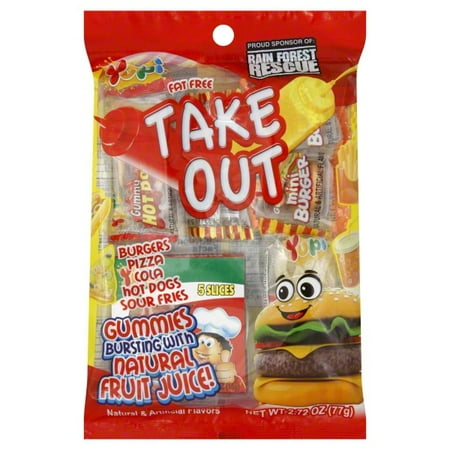 Yupi North America Take Out Gummies, 2.72 oz
