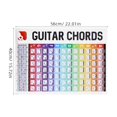 thumbnail image 2 of IDEANATEGRATE Póster De Guitarra Con Grandes Multicolor Para Estudio En Casa Y Uso Sencillo, 2 of 6