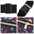 thumbnail image 4 of Unique Bargains 1 Pc Fanny Pack Watermelon Pattern Waist Bag Purple, 4 of 6