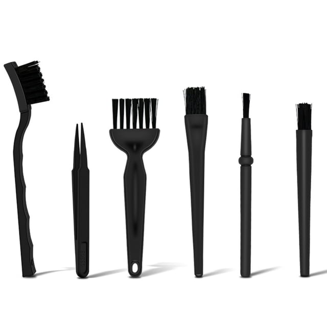 Miangastore 1 Set of Keyboard Brushes Anti Static Brushes Computer Cleaning Tools Portable Anti Static Brushes