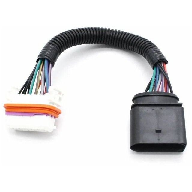 Reemplazo de arnés de cableado de faros delanteros de xenón Porsche Cayenne 2003-2006 95563123911, modelo: multicolor