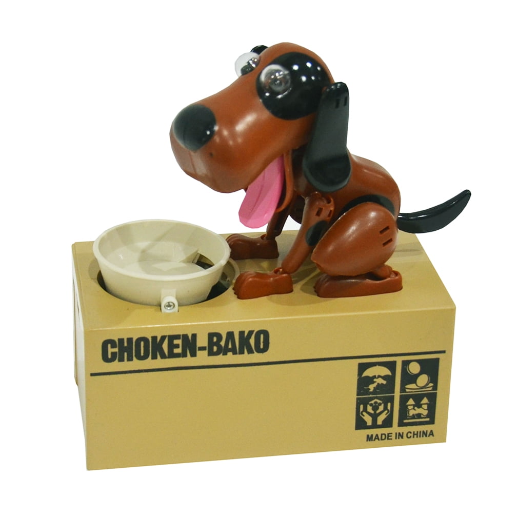 dog bank toy