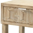 thumbnail image 4 of J&D Designs Juniper 2-drawer Transitional Wood Console Table in Gray Washed, 4 of 5