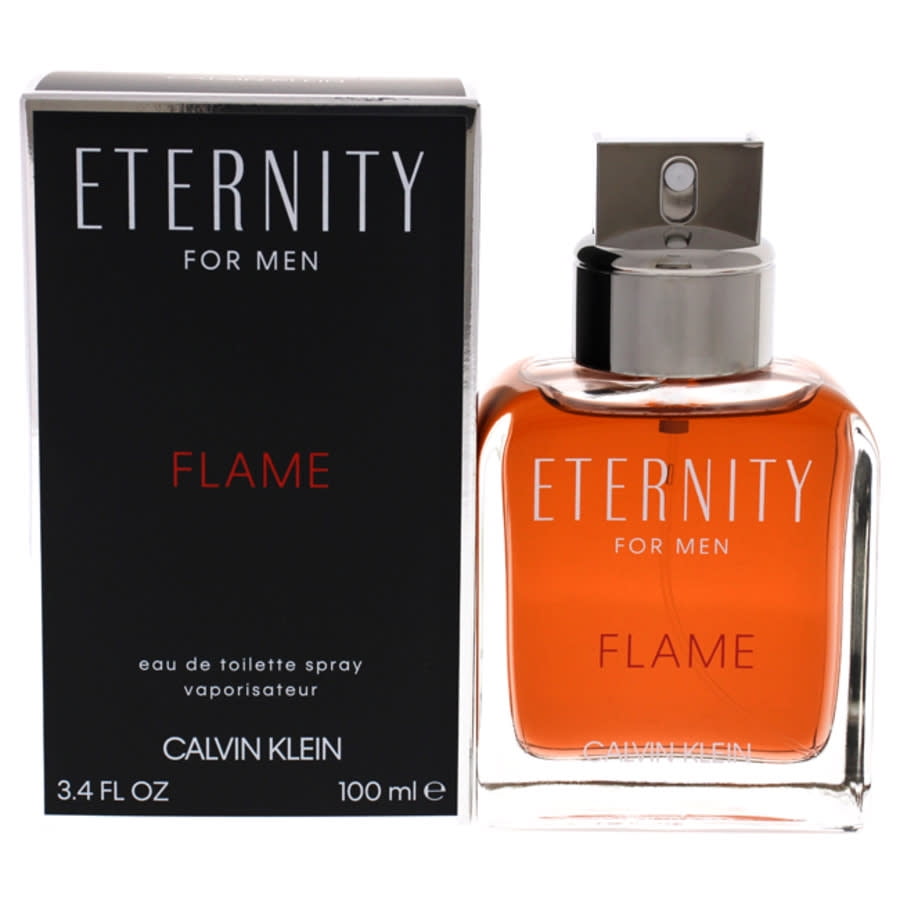 Eternity Flame / Calvin Klein EDT Spray  oz (100 ml) (m) 