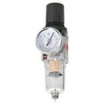 thumbnail image 6 of Pneumatic Air Tool Compressor Filter & Regulator Combo with Precisions Gauges 1/4 BSPT Air Filter Regulator for Compressor, 6 of 8