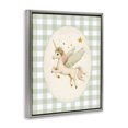 thumbnail image 2 of Stupell Industries Cottage Winged Unicorn over Green Gingham Gray Floating Frame Canvas Art, 25 x 31, by Arlington Prints, 2 of 8