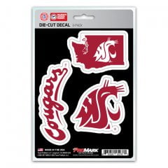 Washington Set - Washington State Cougars Team Decal Set