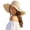 Beige, variant on Sun Hats for Women Beach Hats for Women Packable Foldable Wide Brim Womens Sun Hat UPF 50+