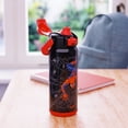 thumbnail image 7 of Zak Designs 20oz Spiderman Stainless Steel Liberty Water Bottle with Push Button Lid, Lock, and Carry Handle, 7 of 7