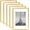 Gold, variant on 20x30 Picture Frame Set of 5, Display Pictures 16x24 with Mat or 20x30 Without, Wall Gallery Photo Frames, Black