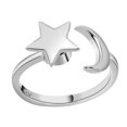 thumbnail image 4 of Star Moon Ring Simple Finger Ring Adjustable Opening Ring Women Jewelry, 4 of 4