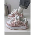 thumbnail image 4 of Women's Spring/Autumn New Style Trendy Casual Fashion Sneakers, Round Toe Low-Cut, Comfortable For Sports And Streetwear, 4 of 4