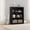 Black, variant on 3-Tier Bookcase Display Storage Shelves Farmhouse Bookshelf,  Wooden Bookshelves Floor Standing Small Book Shelves for Home Office, Living Room, Bedroom, Kids Room