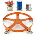 thumbnail image 1 of BeesClover Chariot Tambour de 55 Gallons avec Poignée Écoénergétique, Capacité de 1200 Lb, Chariot Tambour à Huile avec Roues à Roulement Fluide et Roues de Frein, 1 of 8