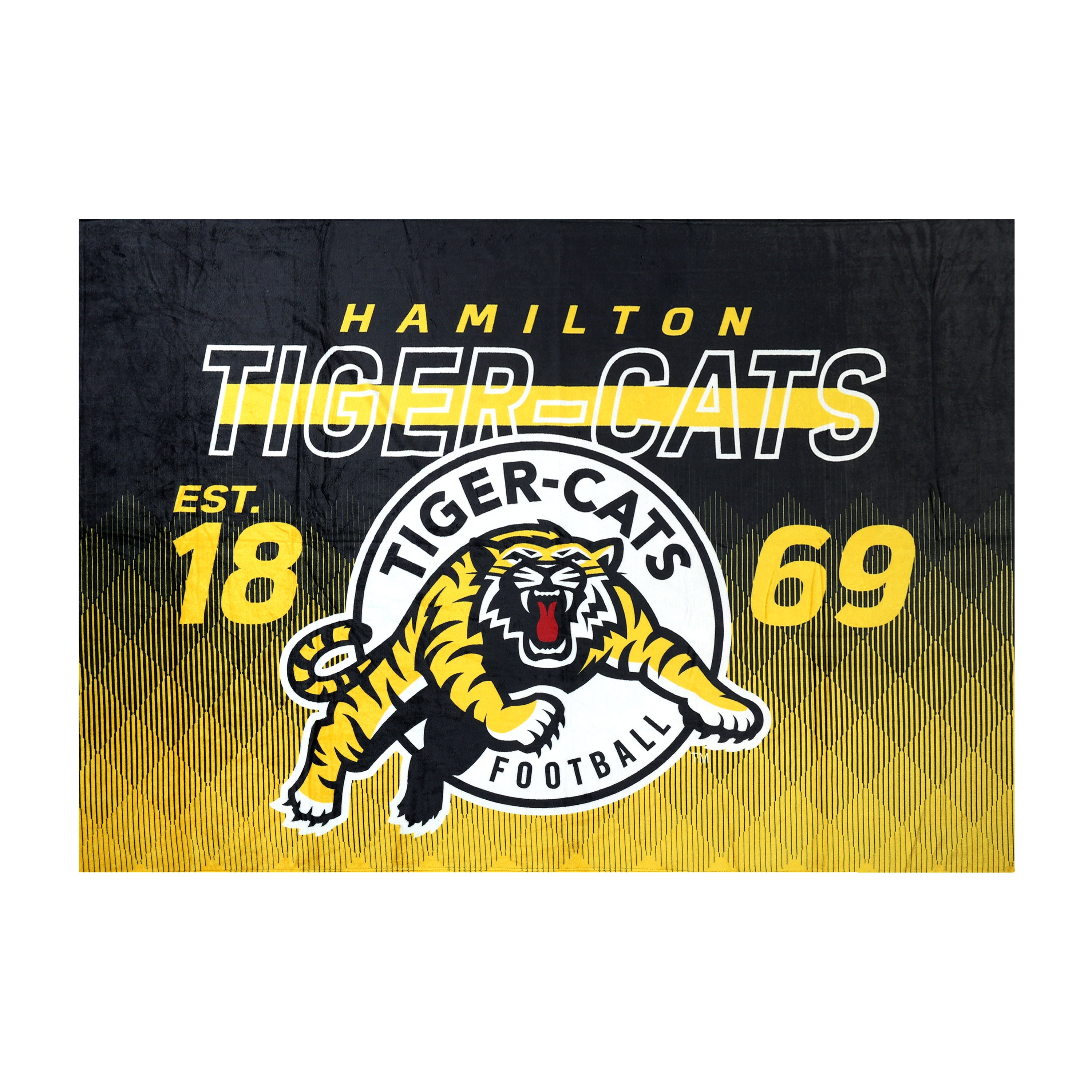 CFL Hamilton Tigercats Family Blanket, 62" x 90"