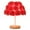 Red, variant on Wovilon Table Lamp Adjusted Flower Desk Lamp Home Decor Valentine's Day LED Lighting Wedding Immortal Flower Gift Table Lamp