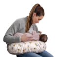 thumbnail image 1 of Almohada de lactancia Boppy ergonómica, repelente al agua, color beige, 1 of 9