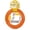 Orange, variant on General Dog Tie-Out Cable 10ft - Outdoor Leash 4mm Metal Cable with Shock Absorbing Spring 360° Swivel Clips, Chain for Dogs Yard Camping, Fit Small Medium Large Pets Up to 120lbs, Black