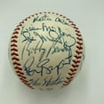 thumbnail image 3 of Willie Mays Willie Mccovey Sandy Koufax Hall Of Fame Multi Signed Baseball JSA, 3 of 9