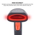 thumbnail image 3 of Handheld Barcode Scanning , 1D Barcode Scanner Plastic Housing Red Light LED  for Store Supermarket Cashier, 3 of 7